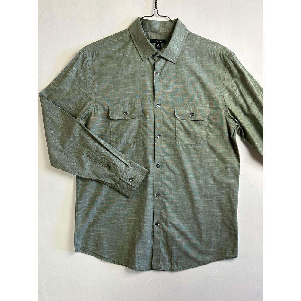 Alfani Men's Button‎ Down Shirt Medium NWT